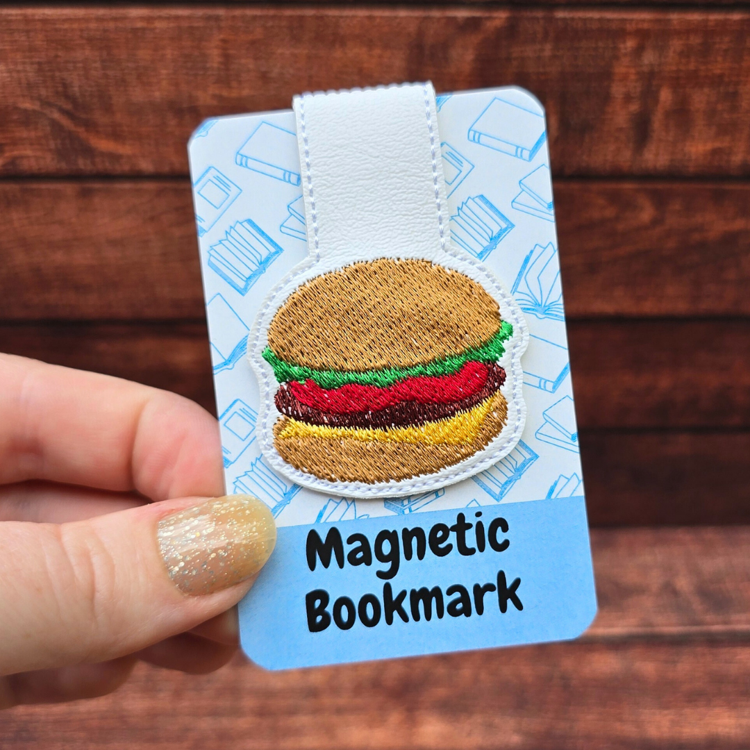 Burger | Magnetic Bookmark