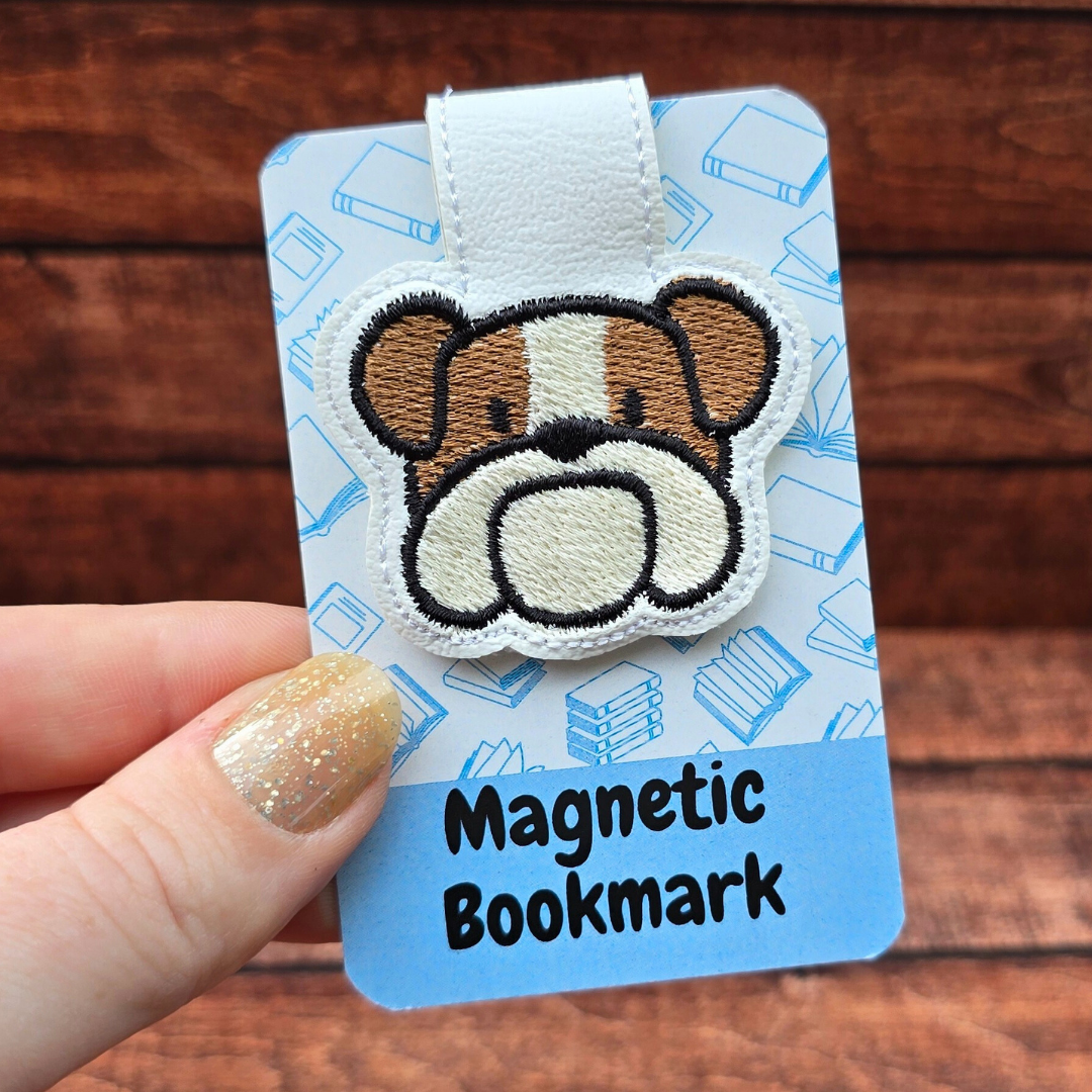Bulldog | Magnetic Bookmark