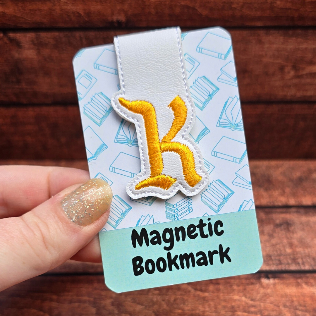 Personalised Fantasy Initial | Magnetic Bookmark