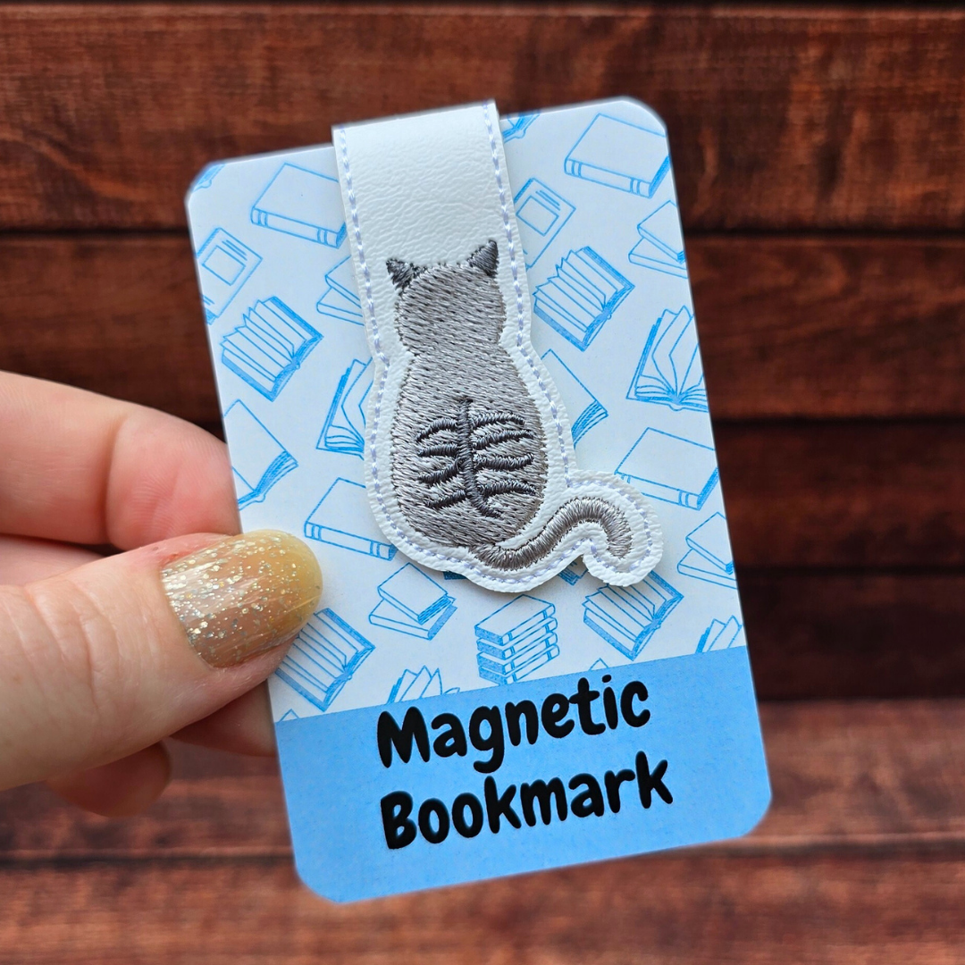 Tabby Cat | Magnetic Bookmark | Colour Choice