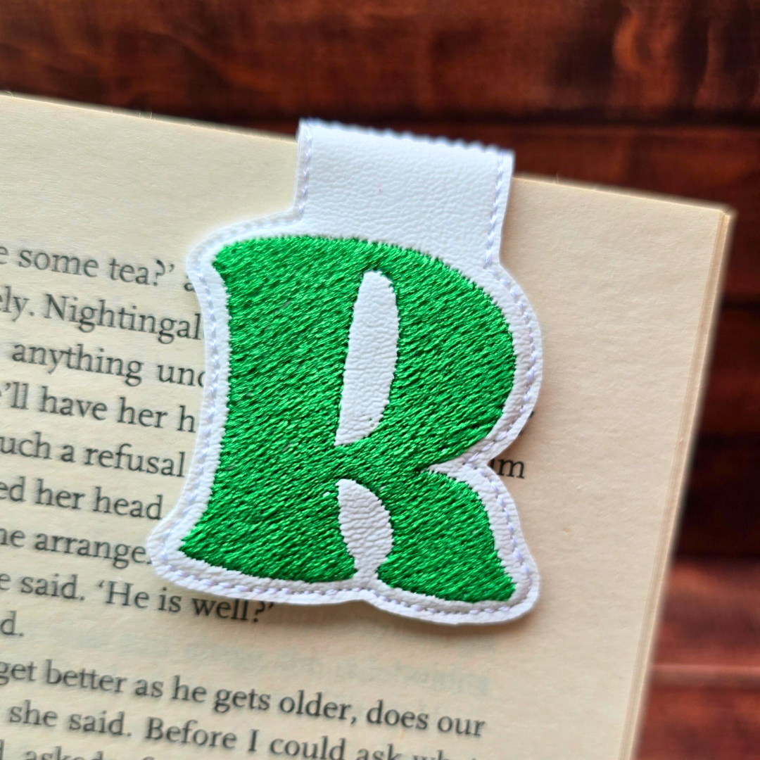 Personalised Retro Initial | Magnetic Bookmark