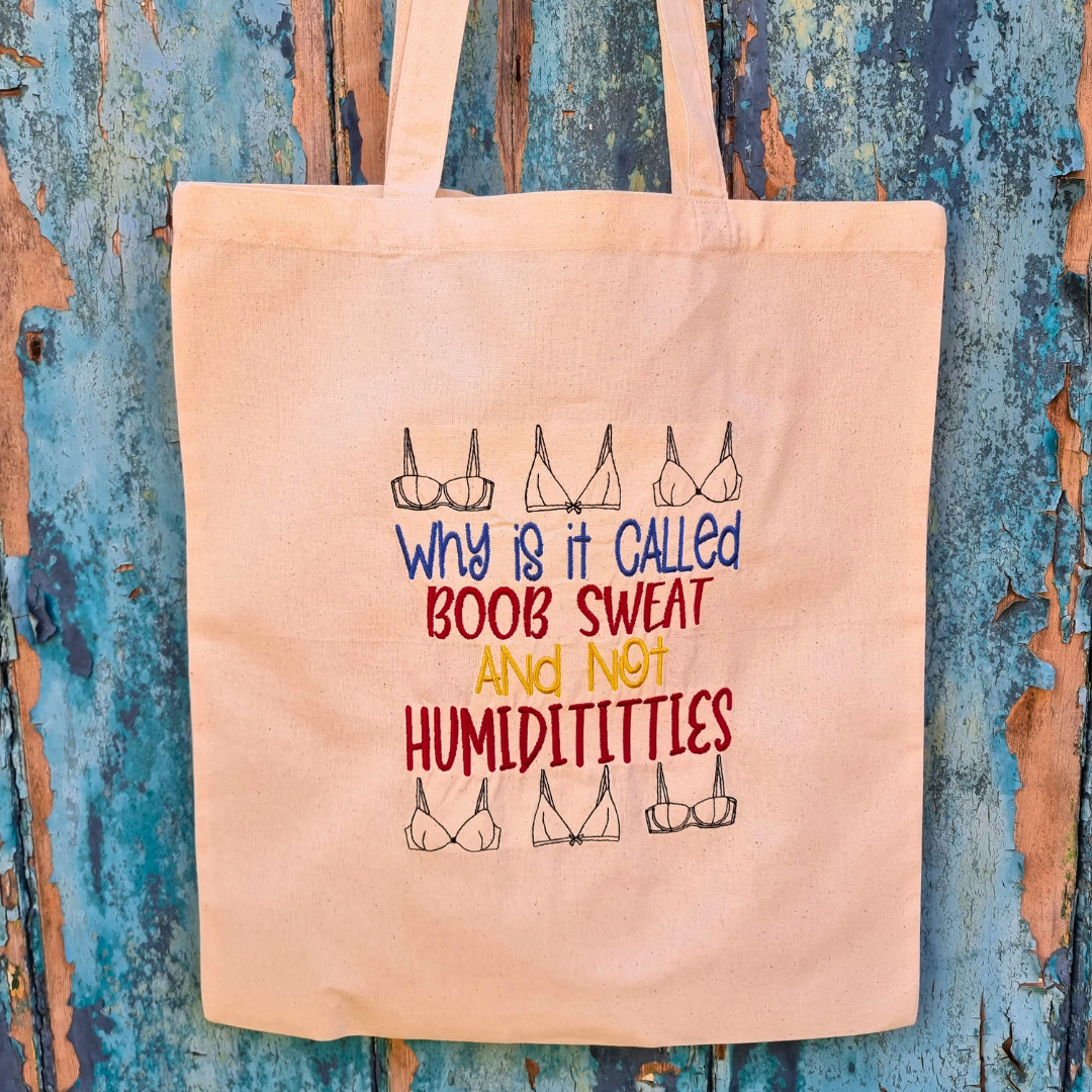 Humidititties | Embroidered Tote Bag