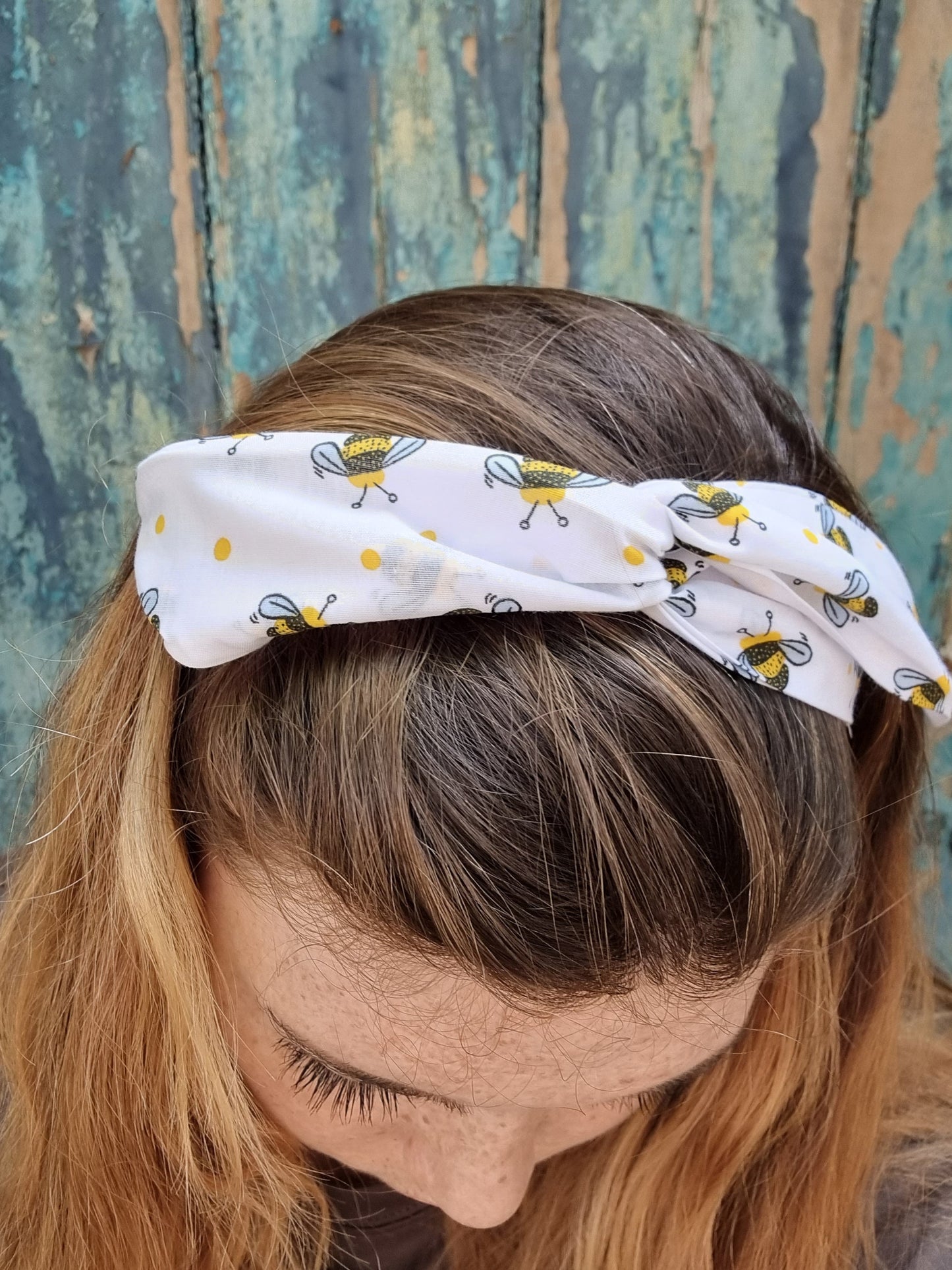 Cute Bumble Bees Wired Headband