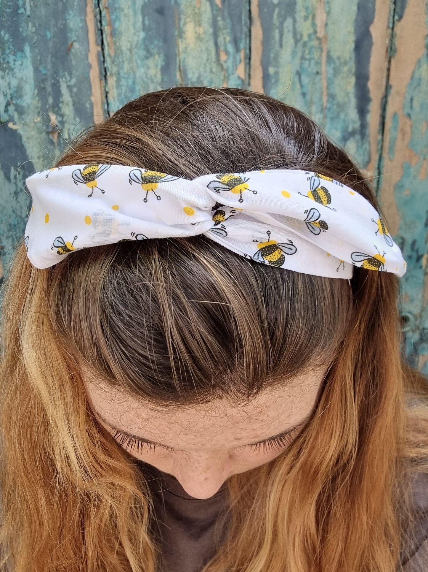 Cute Bumble Bees Wired Headband