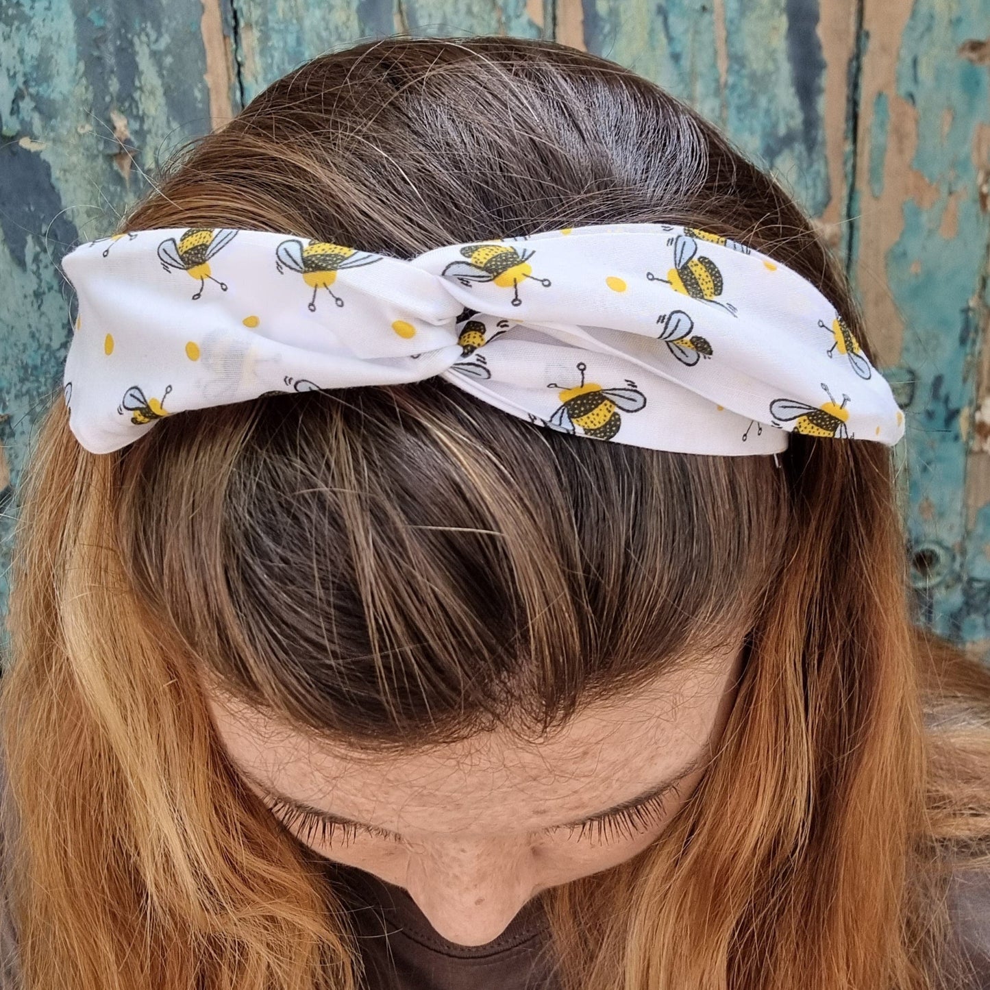Cute Bumble Bees Wired Headband