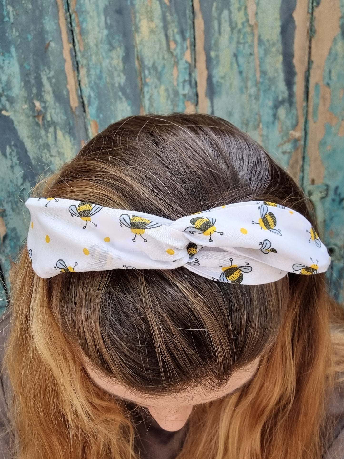 Cute Bumble Bees Wired Headband