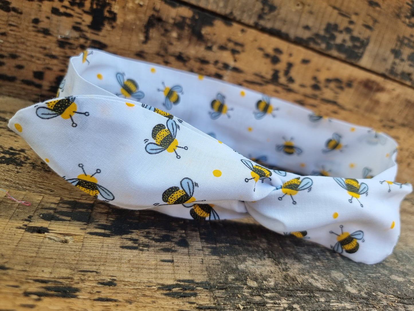 Cute Bumble Bees Wired Headband