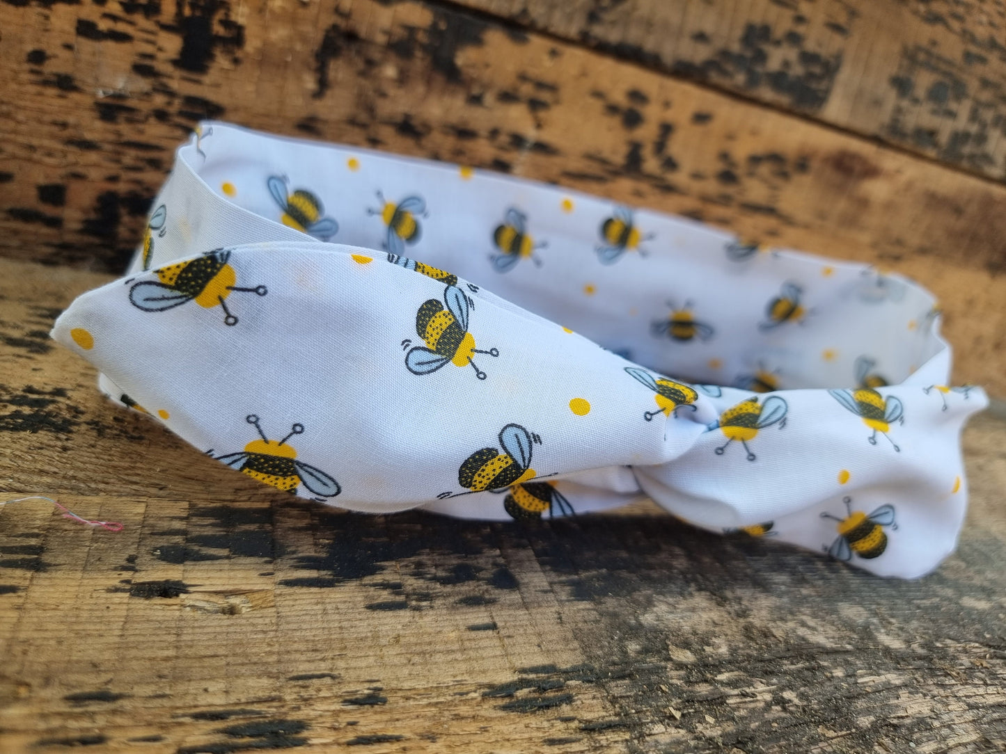 Cute Bumble Bees Wired Headband