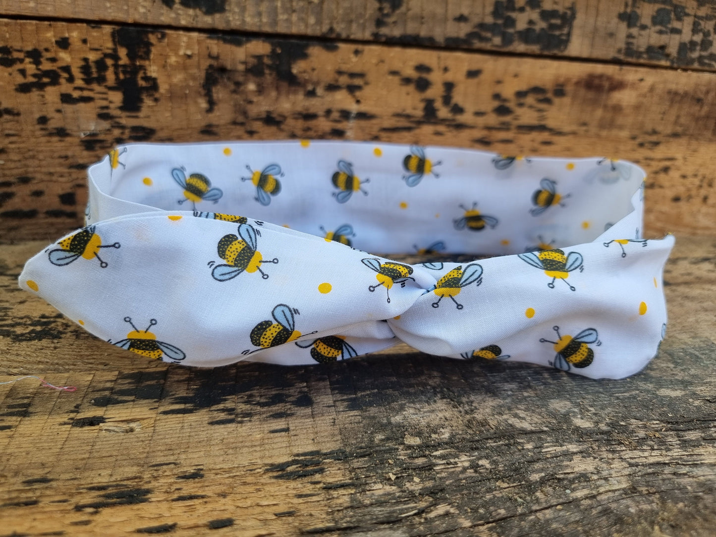 Cute Bumble Bees Wired Headband