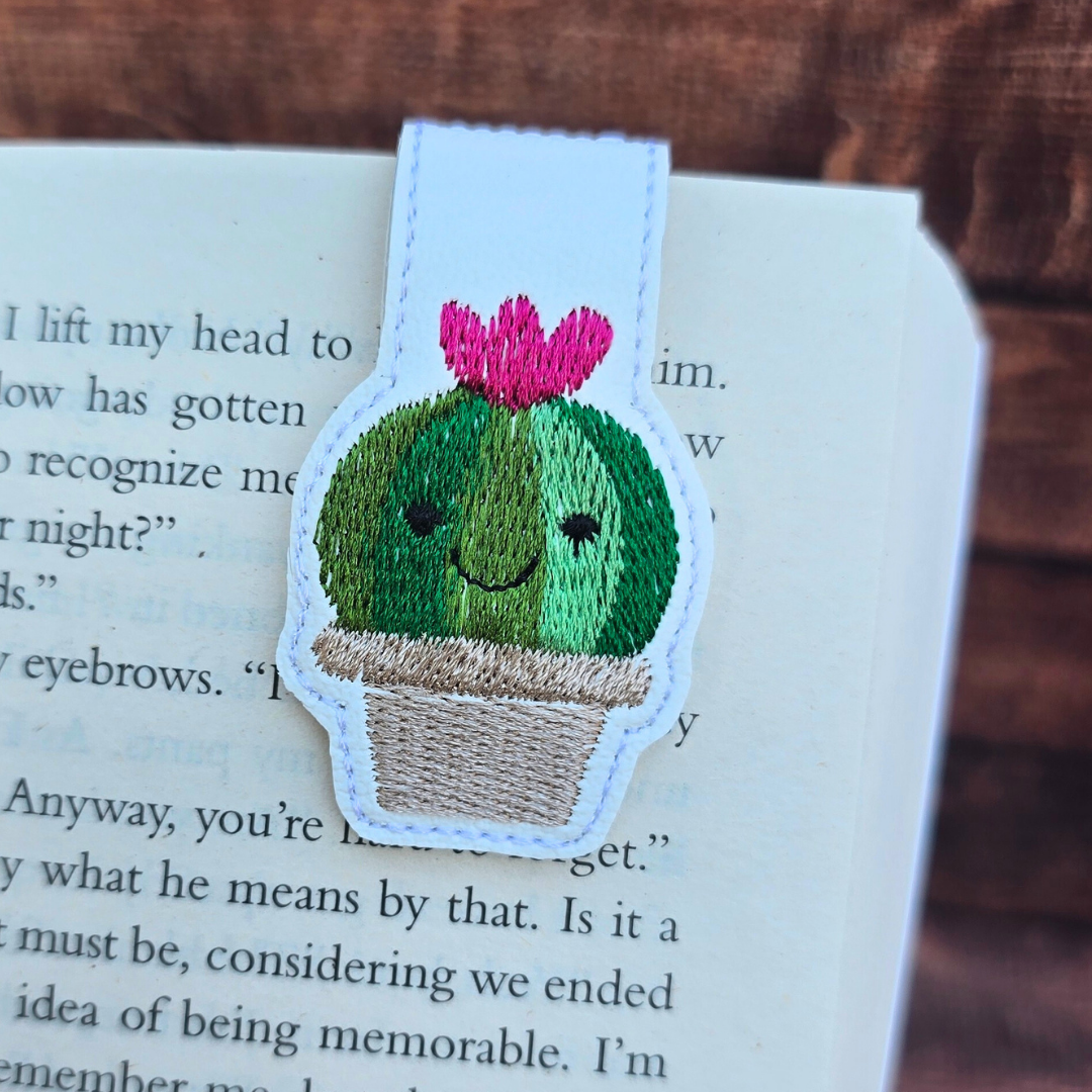 Round Cactus | Magnetic Bookmark