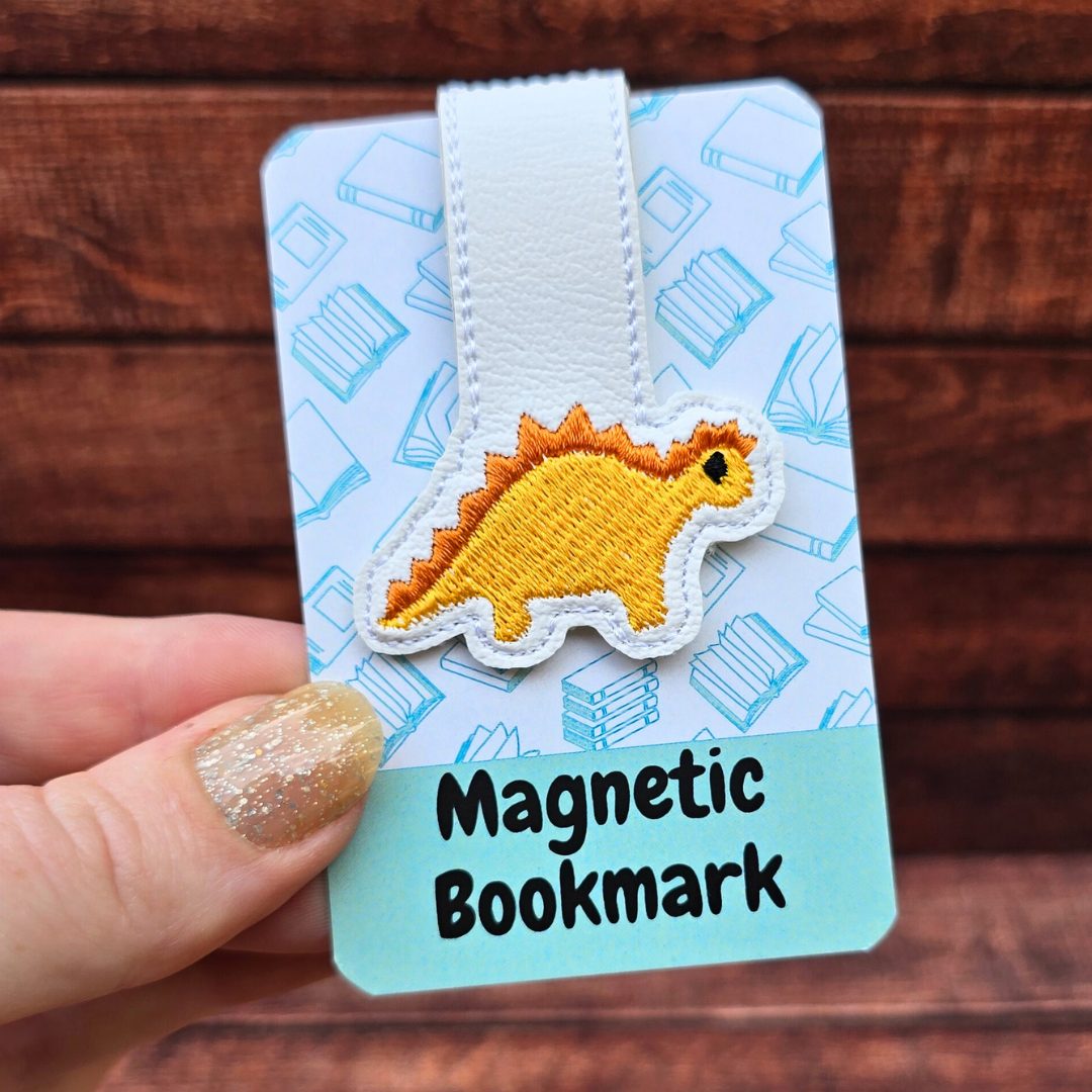 Stegosaurus Dino | Magnetic Bookmark