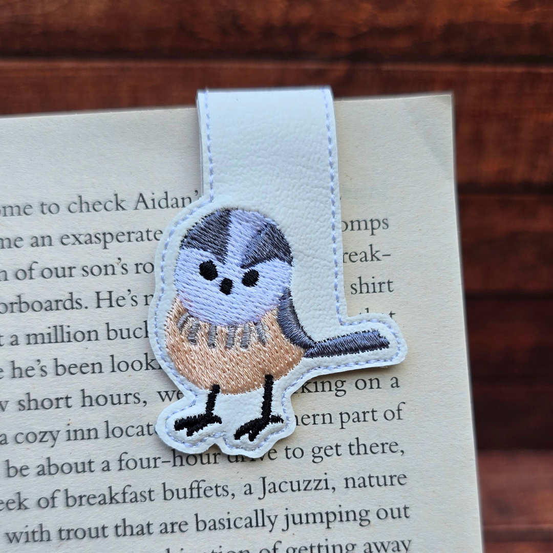 Grey Bird | Magnetic Bookmark