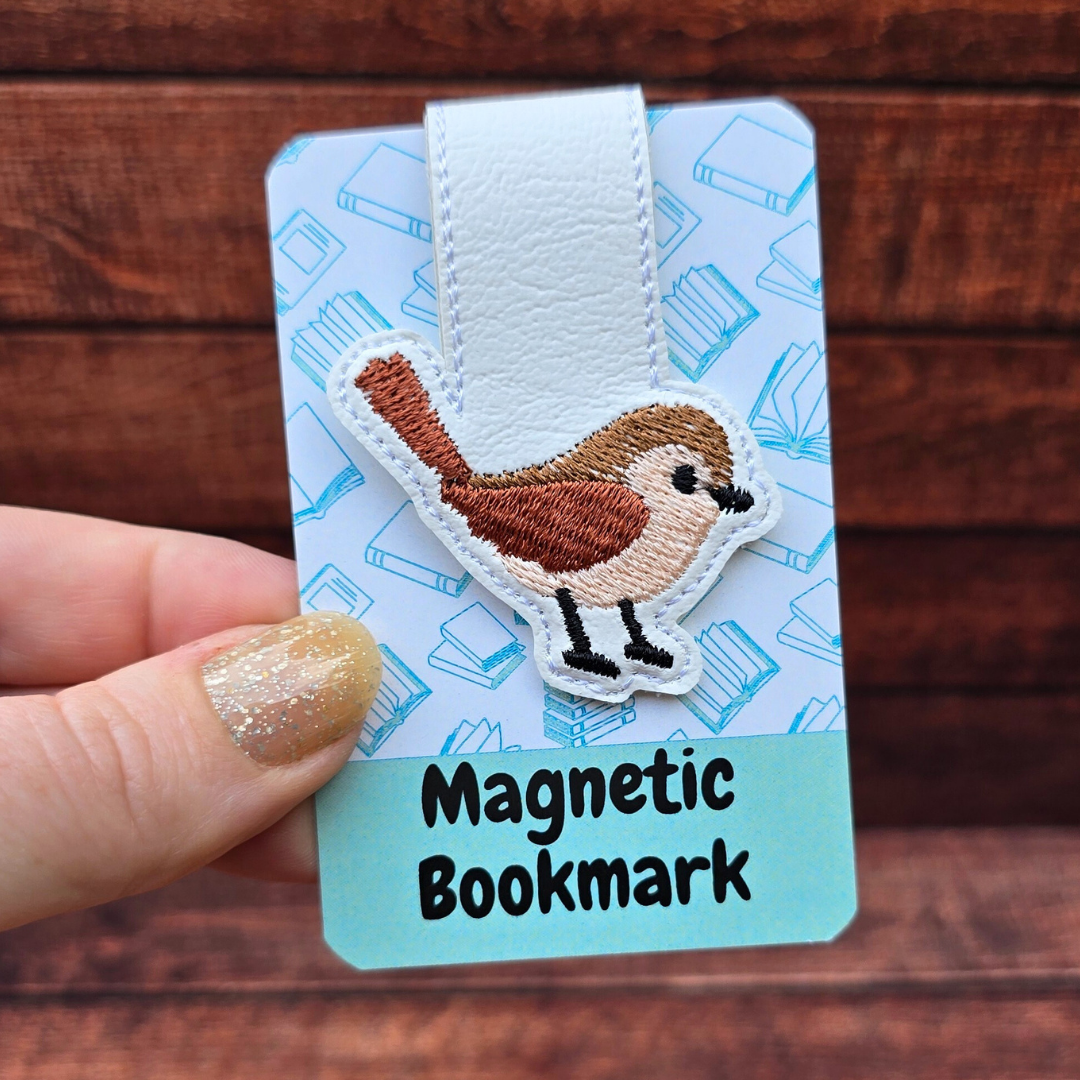 Brown Bird | Magnetic Bookmark