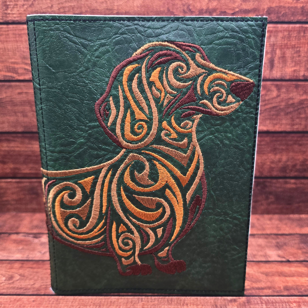 Dachshund | A6 Embroidered Notebook