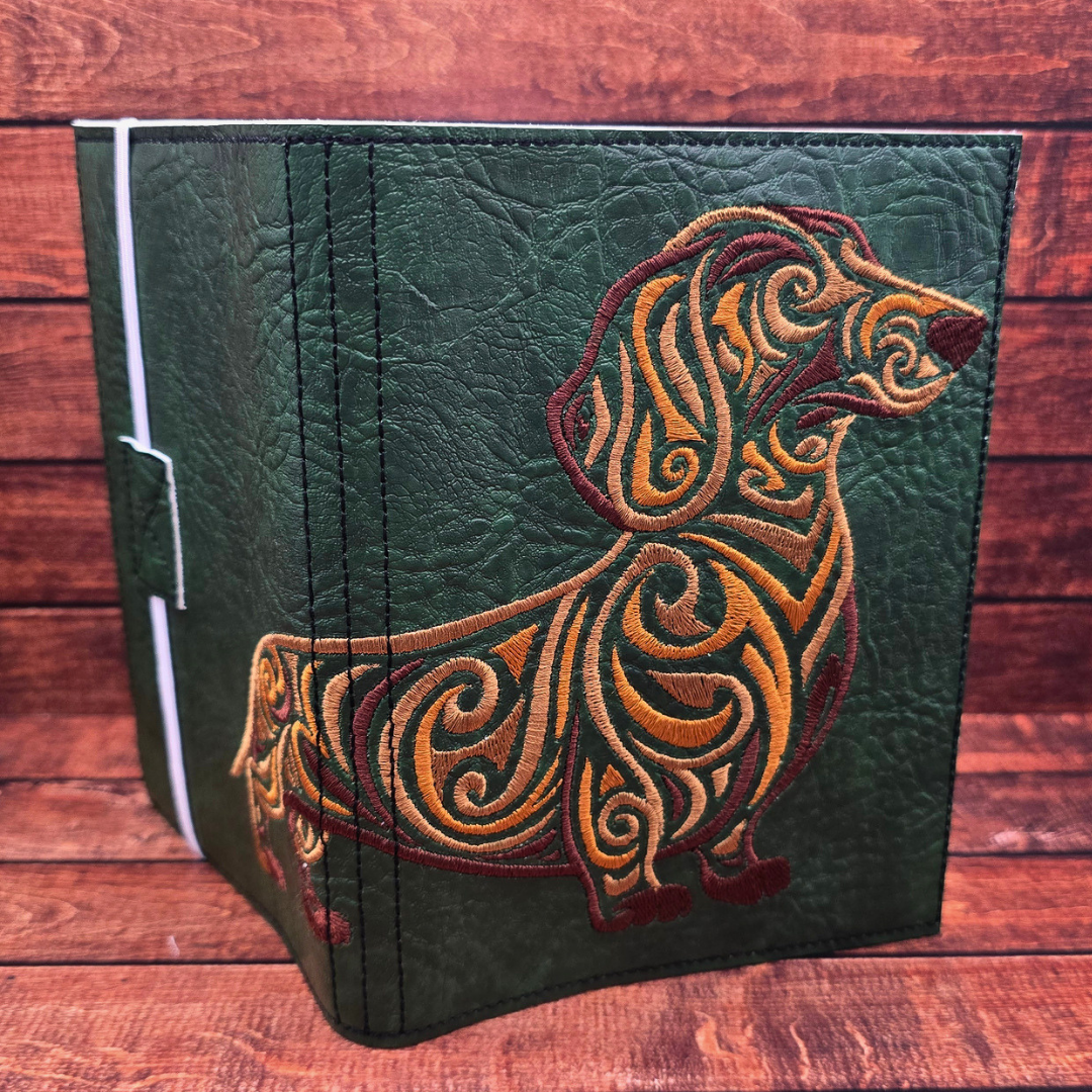 Dachshund | A6 Embroidered Notebook