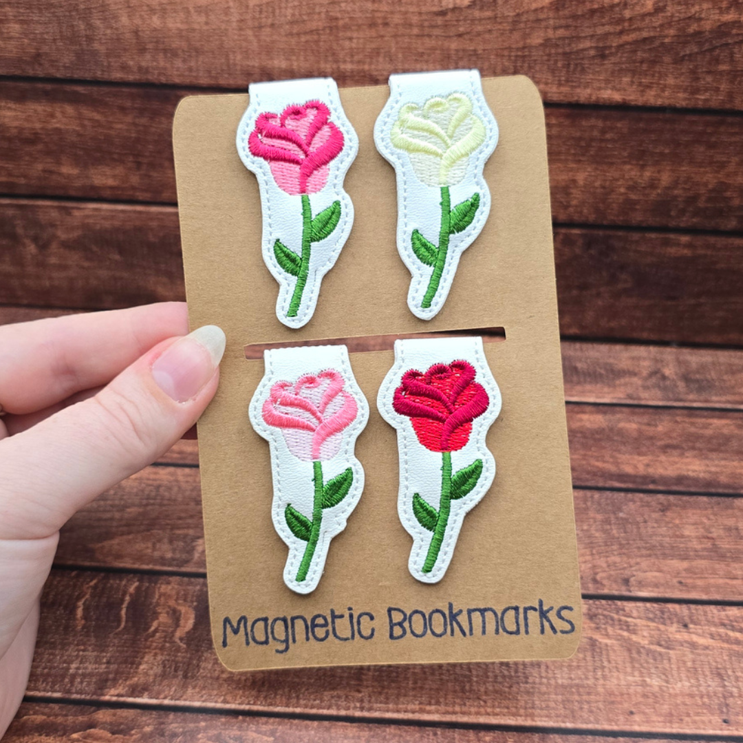 Rose Garden | Magnetic Bookmark Set