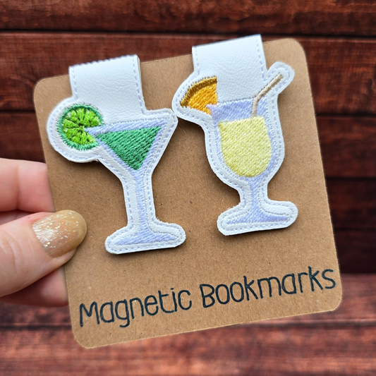 Cocktails | Magnetic Bookmark Set
