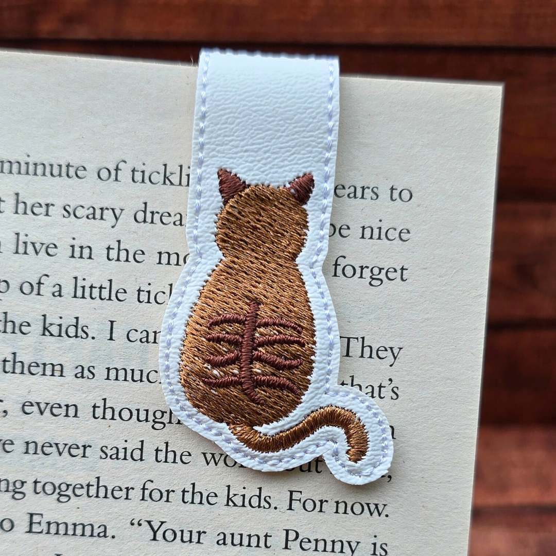 Tabby Cat | Magnetic Bookmark | Colour Choice