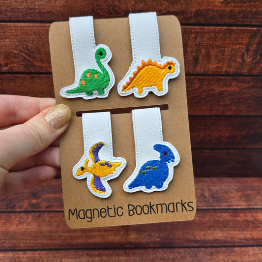 Prehistoric Pals | Magnetic Bookmark Set