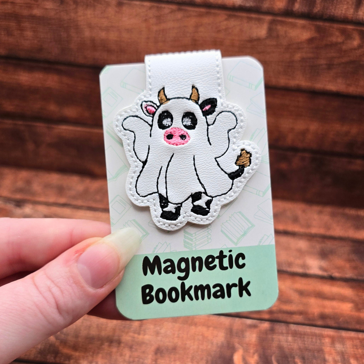 Cow Ghost | Magnetic Bookmark