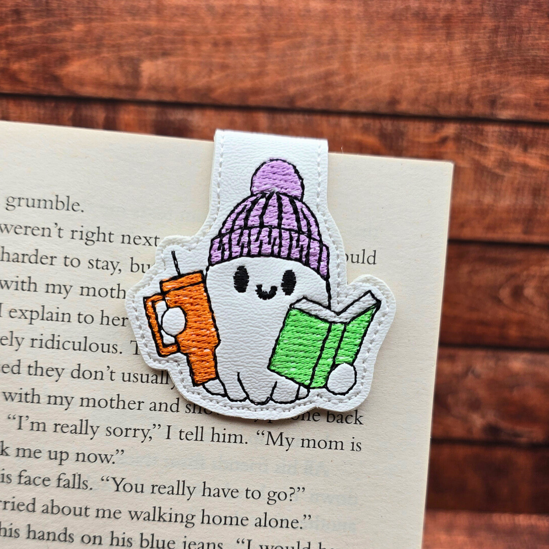 Beanie Ghost | Magnetic Bookmark