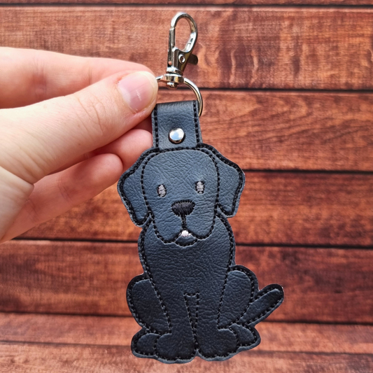 Labrador | Embroidered Keychain
