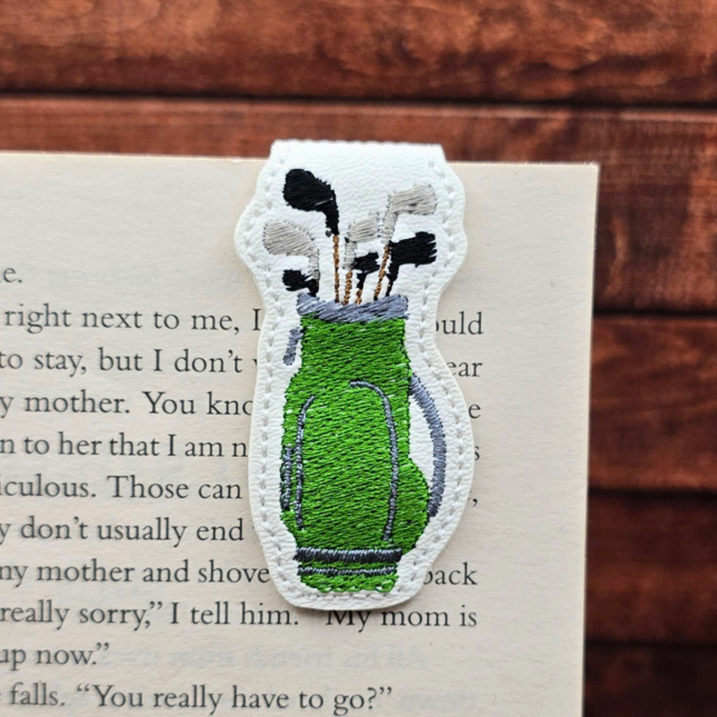 Golf Clubs | Magnetic Bookmark