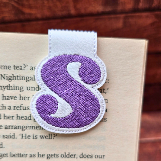 Personalised Retro Initial | Magnetic Bookmark