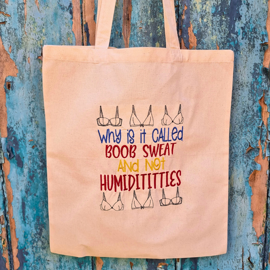 Humidititties | Embroidered Tote Bag