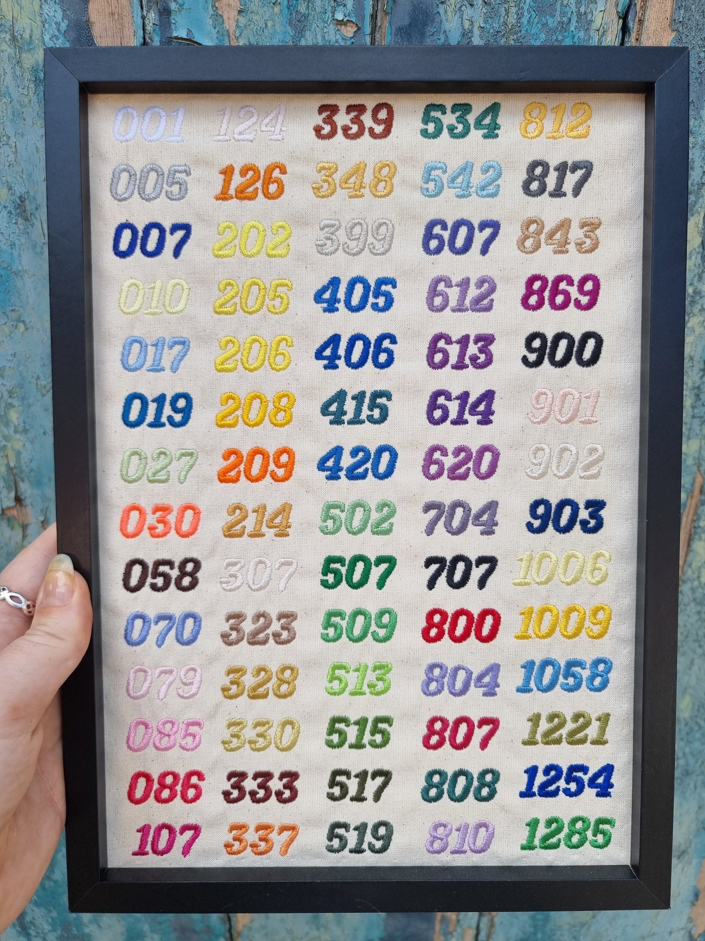 Birth Year | Embroidered Tote Bag
